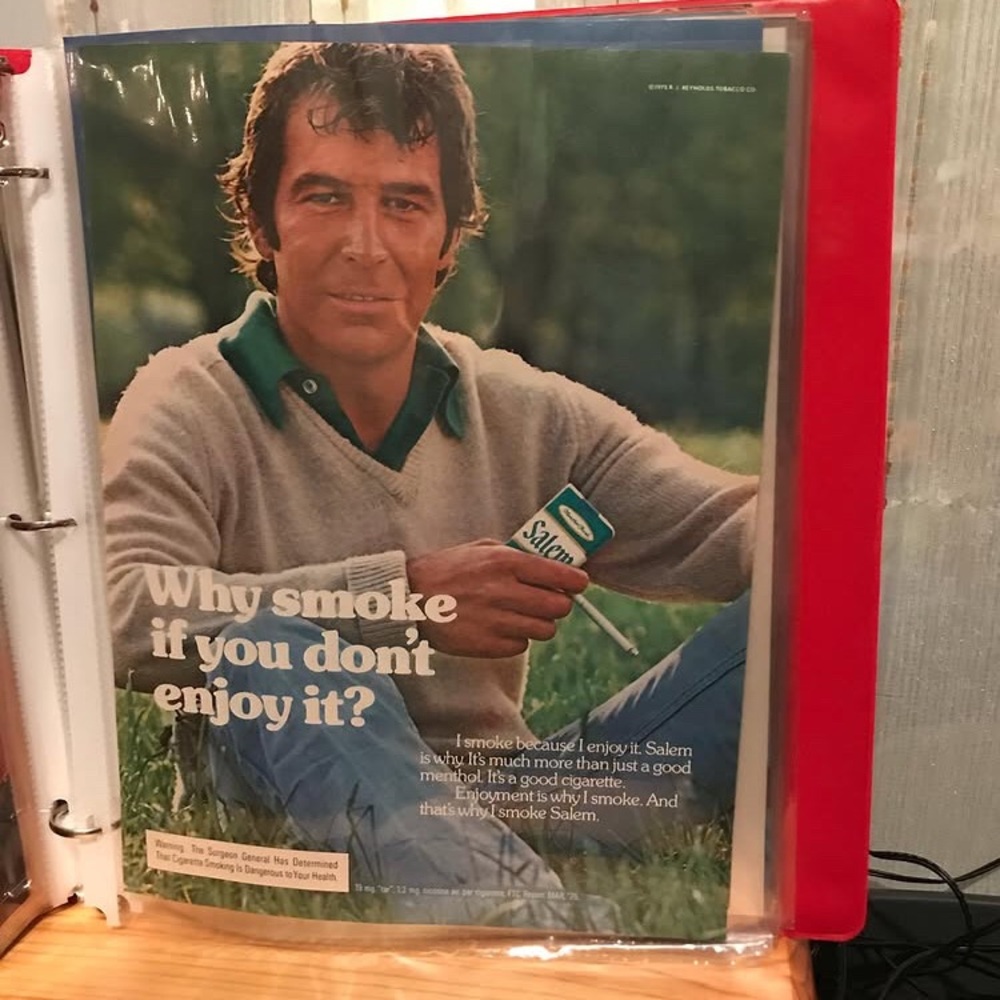 1975 Salem Cigarettes advertising